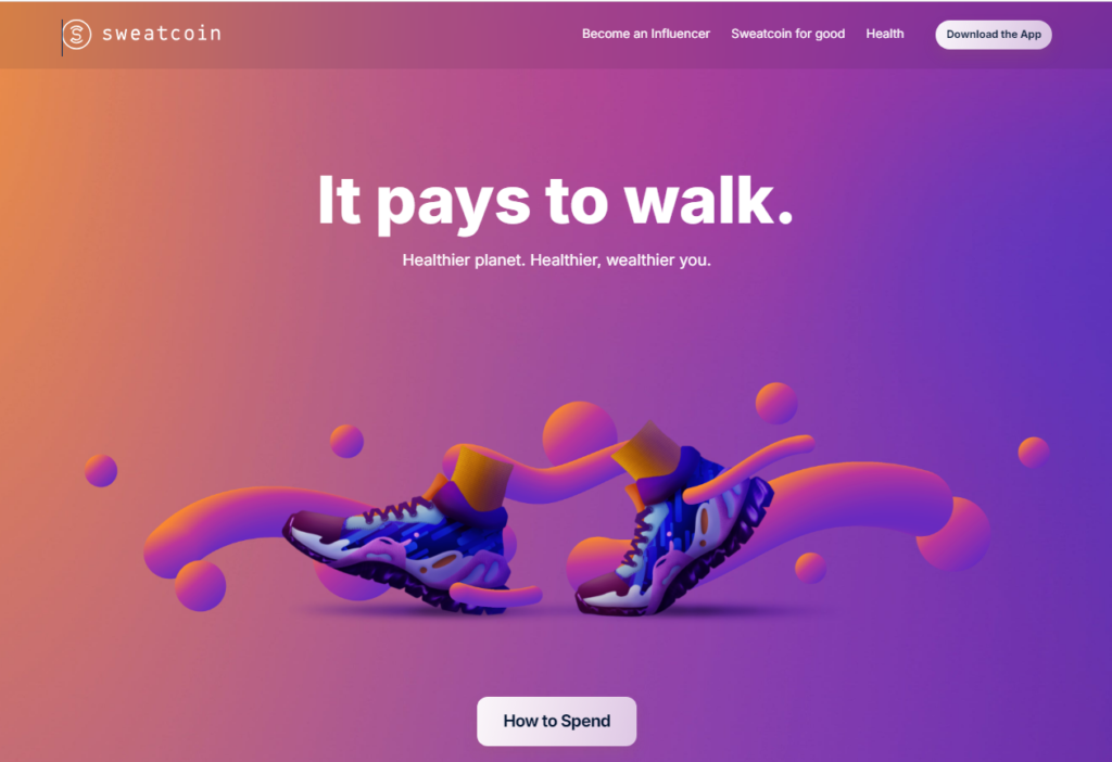 sweatcoin pays to walk